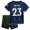 Conjunto (Camiseta+Pantalón Corto) Manchester United Luke Shaw 23 Tercera Equipación 2021/22 - Niño